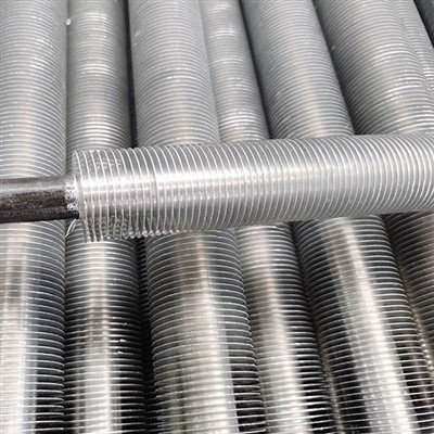 Air Heat Exchanger Stainless Steel Aluminum နှင့် Copper Fin Tube