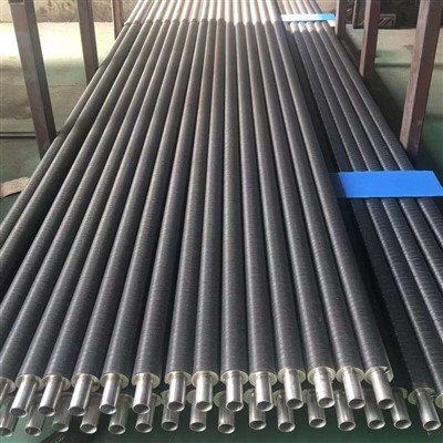 Radiator Heat Exchanger Heater Parts Application အတွက် ကာဗွန်သံမဏိ လေဆာဂဟေဆော်သည့် Finned Tube